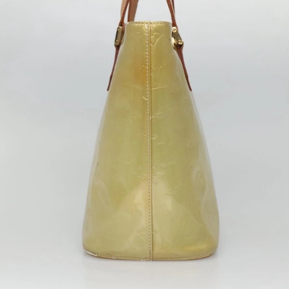 LOUIS VUITTON Monogram Vernis Houston Hand Bag Gris M91053 LV Auth ep9001 - Picture 6 of 16